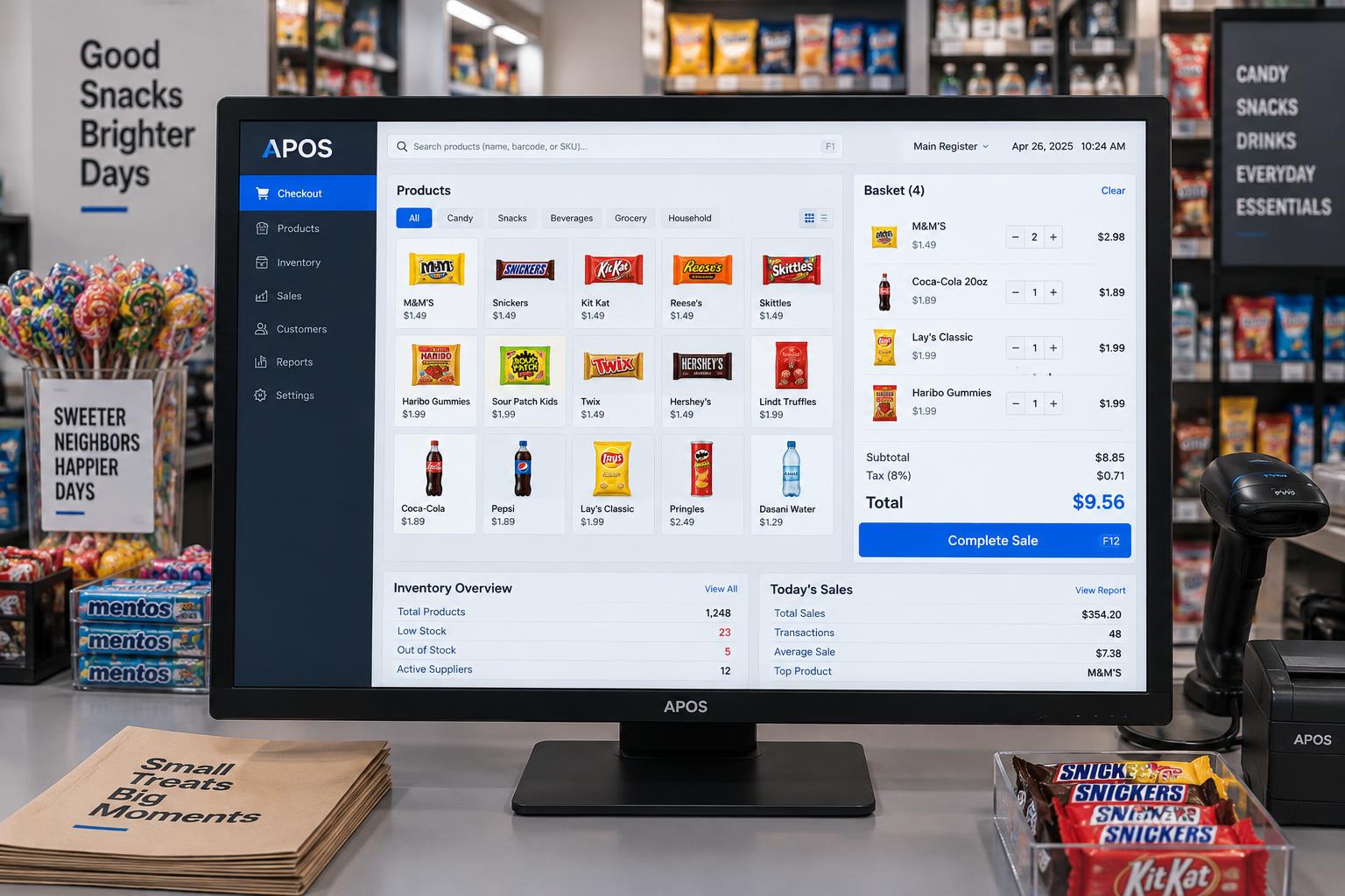 APOS product interface